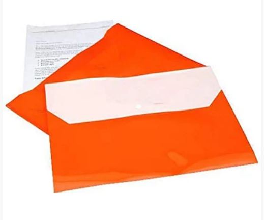 front and back button folder