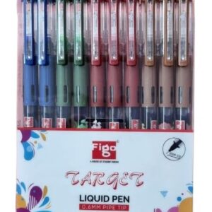 Figo Target Liquid Roller Pen in Blue & Black