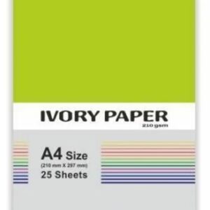 A4 Ivory Unruled Sheets - Pack of 25