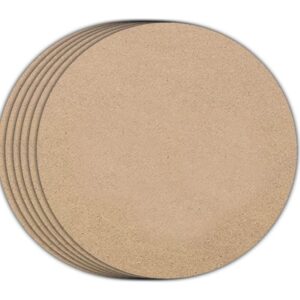 MDF Boards in Circles Round -10x10 inch