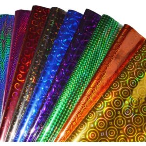 Holographic Metallic Gift Wrapping Sheets- Pack of 50 Sheets
