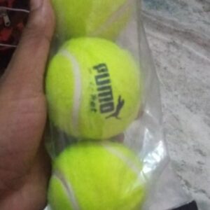 Synthetic Green Puma Cricket Tennis Ball