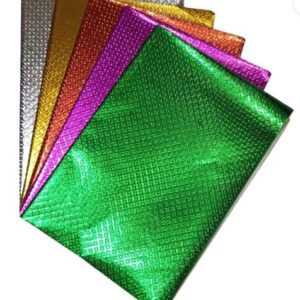 Almunium coating Embossed/Tamra Paper-Pack of 25 Sheets